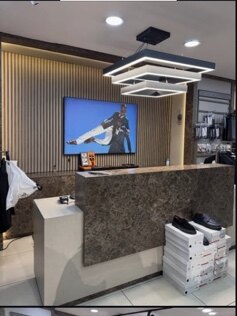 Kasa ve teşhir alanı